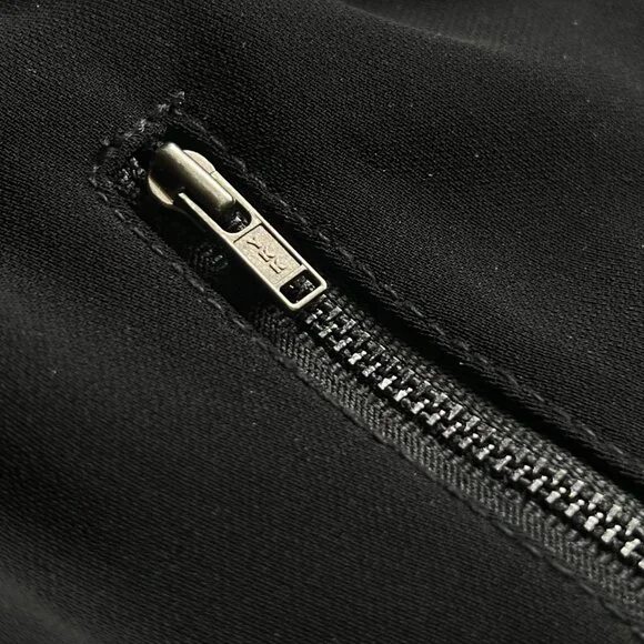 J Crew Joggers Size 8 Sydney Pull On Pants Elastic Waist Black Active Polyester - Picture 12 of 12